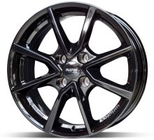 Alu disk Platin P95 FullBlack 4 6,5x16 4x108 ET20 čierny