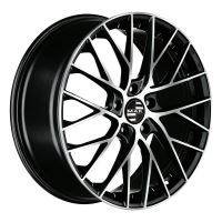 Alu disk MAK MONACO-D 11x19, 5x130, 71.6, ET50 BLACK MIRROR