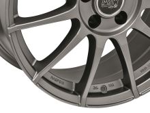 Alu disk MSW ALL SEASON MSW 85 8x19, 5x112, 73, ET35 MATT GRAPHITE (5)