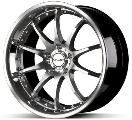 Alu disk Tomason TN8 8,5x19 5x114 ET40 hyperblack leštený