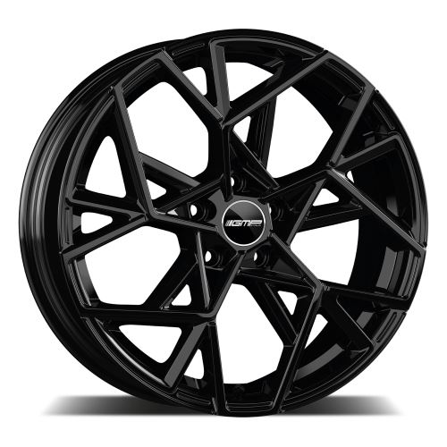 Alu disk GMP Cartesio 7x17, 5x100, 57.1, ET35 Glossy Black