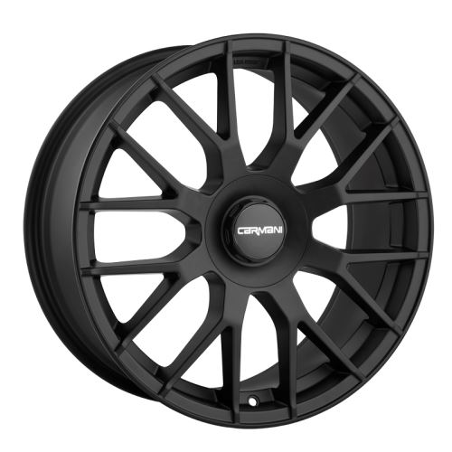 Alu disk CARMANI 19 Hugo 8x19, 5x112, 66.6, ET38 black matt