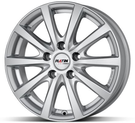 Alu disk Platin P69 Silver 6x15 4x100 ET38 strieborný