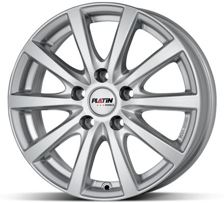 Alu disk Platin P69 Silver 7x17 4x108 ET32 strieborný