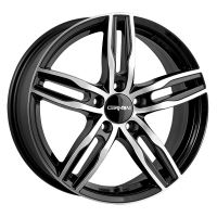 Alu disk CARMANI 14 Paul 7.5x17, 5x108, 63.4, ET55 black polish