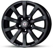 Alu disk Platin P58 Full Black 7x17 5x108 ET48 čierny