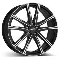 Alu disk AEZ Montreal dark 7.5x19, 5x114,3, 67.1, ET51 Black/polished