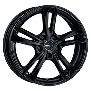 Alu disk MAK EMBLEMA 6.5x16, 4x100, 72, ET40 GLOSS BLACK