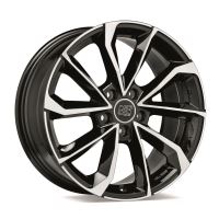 Alu disk MSW URBAN CROSS MSW 42 8x19, 5x112, 73, ET45 GLOSS BLACK FULL POLISHED