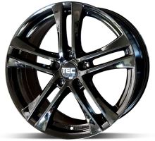 Alu disk TEC AS4 FullBlack 6,5x16 5x100 ET38 černý lesklý