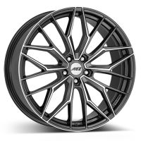 Alu disk AEZ Porto dark 8x20, 5x108, 63.4, ET50 Gunmetal/polished