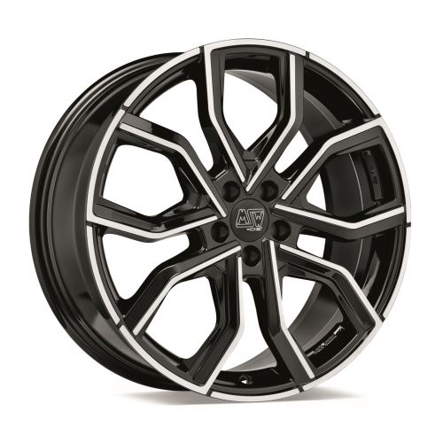 Alu disk MSW URBAN CROSS MSW 41 8x19, 5x112, 73, ET45 GLOSS BLACK FULL POLISHED