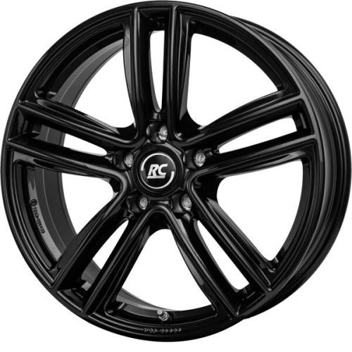 Alu disk Brock RC27 8x19, 5x108, 63.4, ET48.5 Schwarz Glanz (SG)