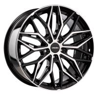 Alu disk CARMANI 26 Max 7x17, 5x120, 72.6, ET40 black polish