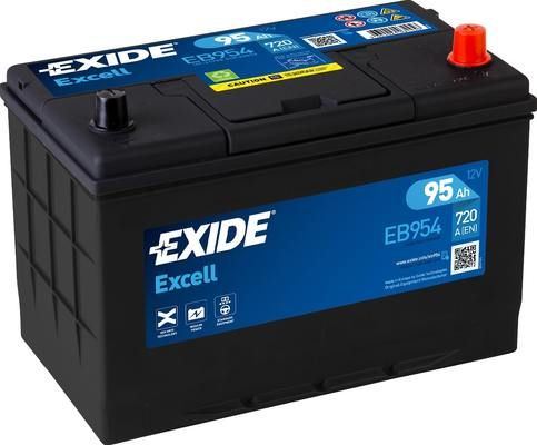 EXIDE Autobatérie EXCEL 12V 95Ah 720A, 306x173x222mm