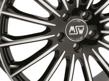 Alu disk MSW AVANTGARDE MSW 30 8.5x20, 5x112, 73, ET45 GLOSS BLACK FULL POLISHED (4)