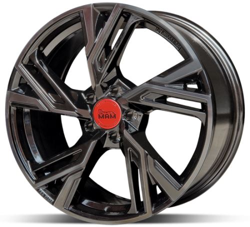Alu disk MAM RS5 BP 8,5x20 5x112 ET42 čierny