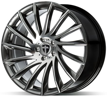 Alu disk Tomason TN16 7,5x17 4x100 ET35 hyperblack leštený