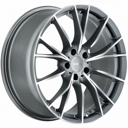 Alu disk MAK FABRIK 8.5x19, 5x112, 66.6, ET40 GUN MET-MIRROR FACE