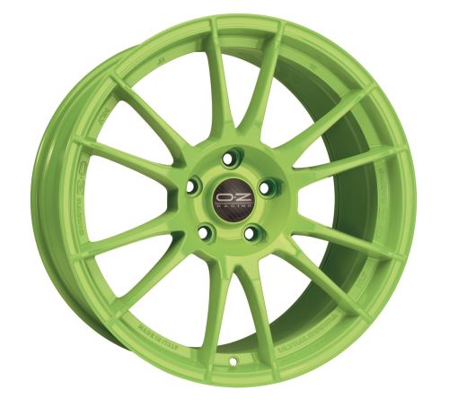 Alu disk OZ I-Tech ULTRALEGGERA HLT CL 9.5x20, 15x130, 84, ET46 ACID GREEN