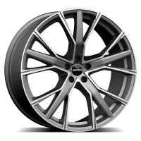 Alu disk GMP Gunner 9x22, 5x112, 66.5, ET35 Matt Anthracite Diamond