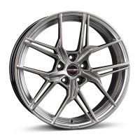 Alu disk Borbet QX 8.5x20, 5x112, 66.5, ET45 hyper black silver