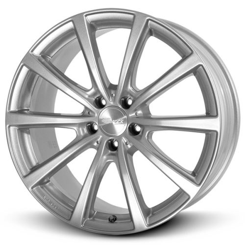 Alu disk Brock B32 7.5x19, 5x112, 66.6, ET53.5 Kristallsilber (KS)