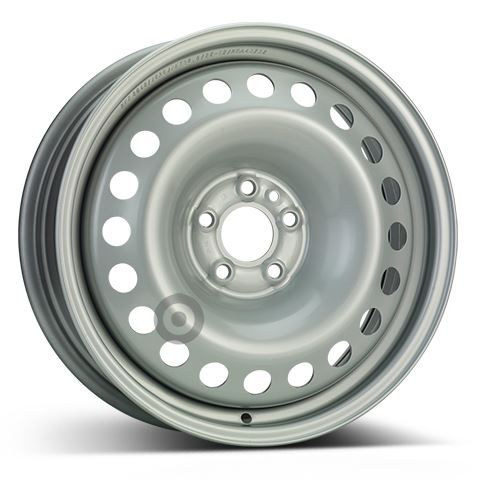 Ocelový disk ALCAR STAHLRAD 6x16, 5x98, 58, ET36.5, Silver