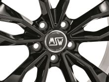 Alu disk MSW AVANTGARDE MSW 71 8x19, 5x112, 73, ET45 GLOSS BLACK (4)