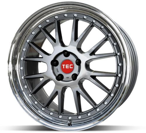 Alu disk TEC GT EVO Titan 8,5x19 5x120 ET50 titánový lesklý leštený