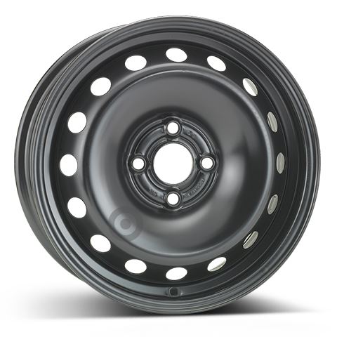Ocelový disk ALCAR STAHLRAD 6x15, 4x100, 56,6, ET43, Black