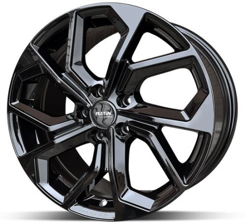 Alu disk Platin P97 FullBlack 7,5x18 5x112 ET45 čierny lesklý
