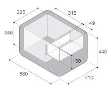 Prenosná kompresorová autochladnička Vitrifrigo VF35P 12/24V 110/230V 35 litrov (15)