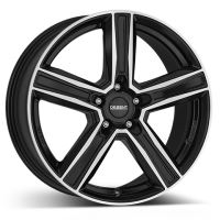 Alu disk DEZENT KG dark 9x18, 5x112, 66.6, ET60.5 Black/polished