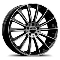 Alu disk GMP Stellar 8x18, 5x112, 66.6, ET38 Black Diamond