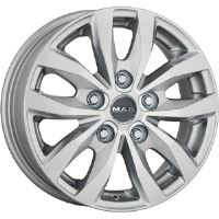 Alu disk MAK LOAD5 6.5x16, 5x118, 71.1, ET47 SILVER