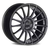 Alu disk OZ SPORT SUPERTURISMO LM 8.5x19, 5x112, 75, ET30 MATT GRAPHITE SILVER LETTERING (2)