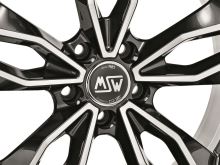 Alu disk MSW AVANTGARDE MSW 71 8x19, 5x112, 73, ET35 GLOSS DARK GREY FULL POLISHED (6)