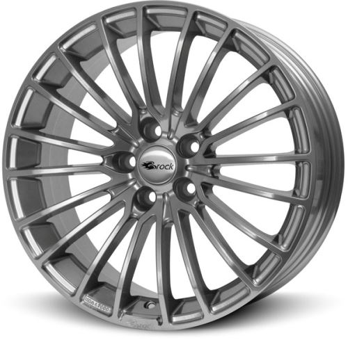 Alu disk Brock B24 8x18, 5x114,3, 72.6, ET38 Super Chromsilber (SCS)