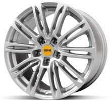Alu disk MAM A4 7,5x17 5x114 ET38 strieborný