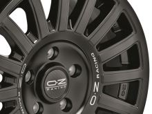 Alu disk OZ Perform. SUV-Offroad RALLY RAID 8x17, 6x139,7, 106.1, ET25 MATT BLACK SILVER LETTERING (6)