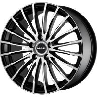 Alu disk MAK FATALE 8x18, 5x108, 72, ET45 ICE BLACK