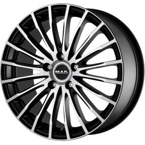 Alu disk MAK FATALE 8.5x19, 5x120, 72.6, ET35 ICE BLACK
