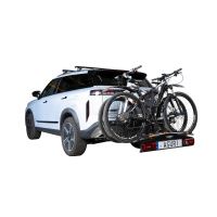 Nosič bicyklov na ťažné zariadenie Aguri Active Bike PRO 2 Silver sklopný + adaptér pre 3. kolo (4)