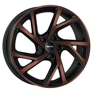 Alu disk MAK KASSEL 8x20, 5x112, 57.1, ET40 BLACK & BRONZE