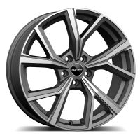 Alu disk GMP Mentor 7x17, 5x112, 66.5, ET35 Matt Anthracite Diamond
