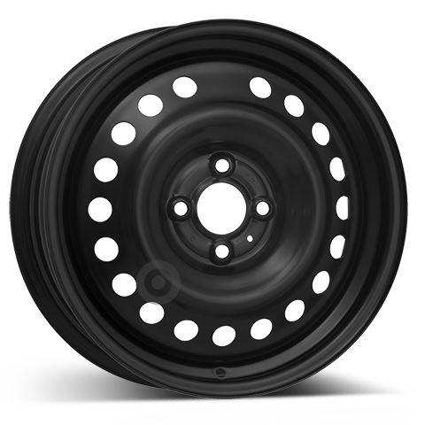 Ocelový disk ALCAR STAHLRAD 6x16, 4x100, 60, ET50, Black
