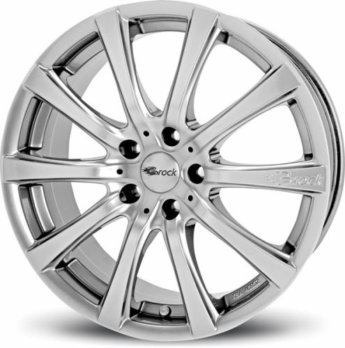 Alu disk BROCK B21 7.5x17, 5x112, 66.6, ET47 Chromsilber (CSS)