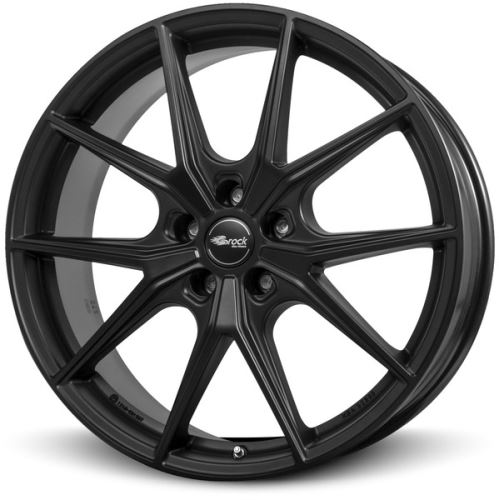 Alu disk Brock B40 8x19, 5x110, 65.1, ET33 Satin Black Matt (SBM)