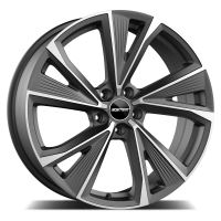 Alu disk GMP Evento 10x21, 5x112, 66.5, ET18 Matt Anthracite Diamond